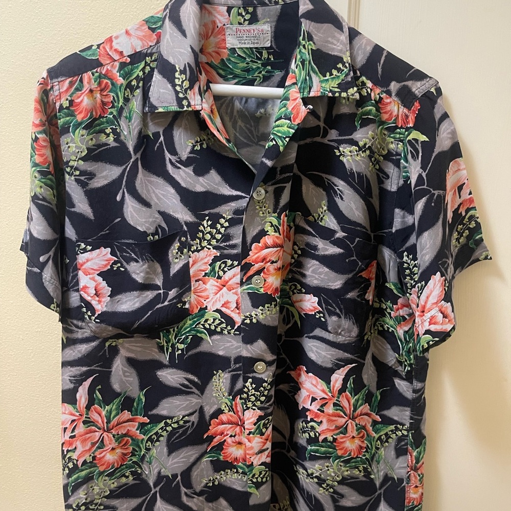 Vintage Viscose Hawaiian Shirt